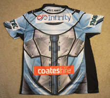 Cronulla Sharks NRL Auckland 9's Jersey - 2017  - 50th Anniversary - Mens XL-VVG