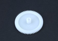 10x 40 mm Diameter Plastic Cog Wheels for 4mm Motor Shaft, 60 Tooth Gears S7095