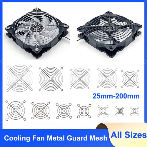 Cooling fan metal guard - fan, mesh