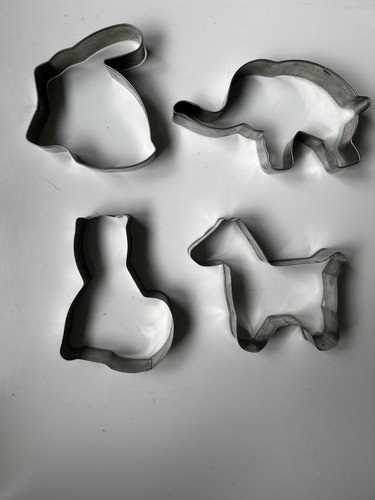 Set four metal cookie - set,