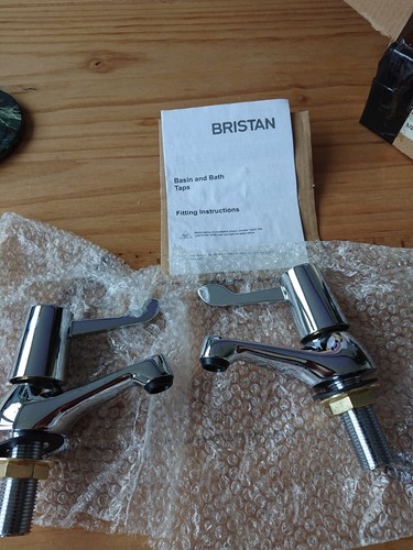Bristan basin sink taps - sink,