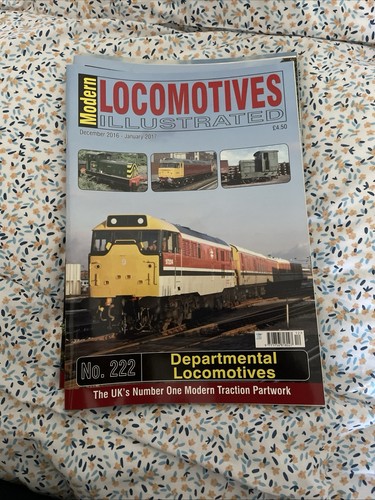 Modern locomotives illustrated - modern,