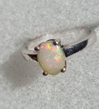 925 Sterling Silver Real Fiery