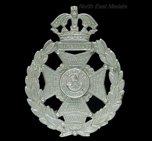 1950s rifle brigade cap badge - rifle,