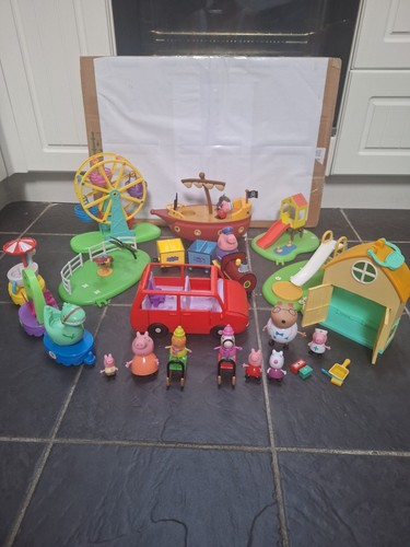 Large peppa pig toy bundle - large,
