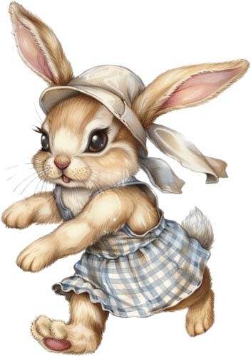 Watercolour peter rabbit - watercolour,