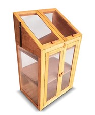 Greenhouse wooden cold frame - greenhouse,