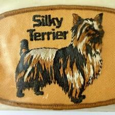 New SILKY TERRIER Dog Patch