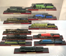 Model Trains Atlas Editions Set of 11 Locomotives Collectable Display Trains