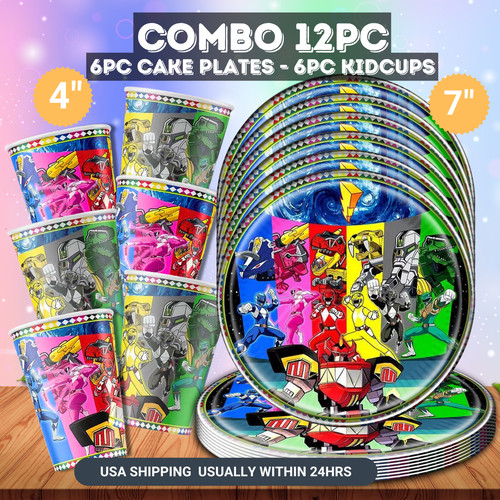Power ranger tableware plate - ranger,