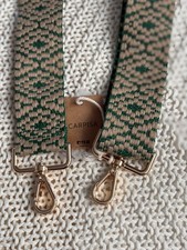 Carpisa Green Beige Jacquard