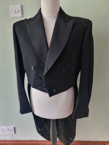 Vintage reg black wool - 40,