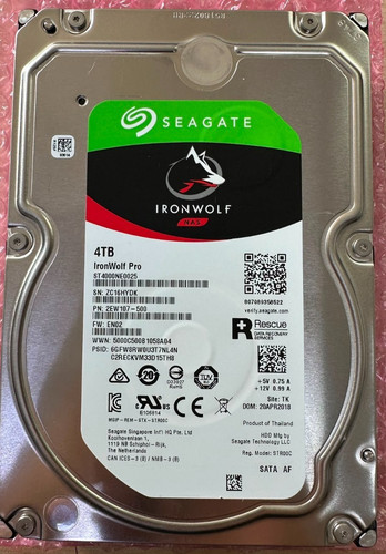 Seagate ironwolf pro - seagate, 4tb,