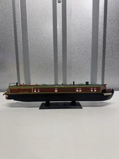 Canal Boat Long Boat Model