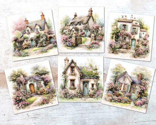 Country cottage summer - cottage,