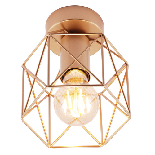 Vintage industrial satin gold - satin,