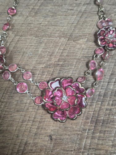 Vintage ruby pink flower - ruby,
