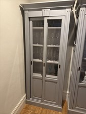 Grange Grey Display Cabinet -