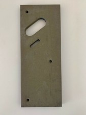 THORENS TD 126 ARMBOARD WITH SME & LIFT DRILLOUT NEXTEL NOS FOR REPAINT