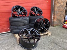 19" ALLOY WHEELS + TYRES VW T4 T5 T6 Transporter Van VIVARO 815KG TRAFIC XT2