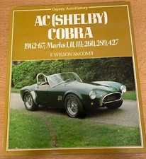 AC (SHELBY) COBRA 1962-67 Marks I II III 260 289 427   F Wilson McComb