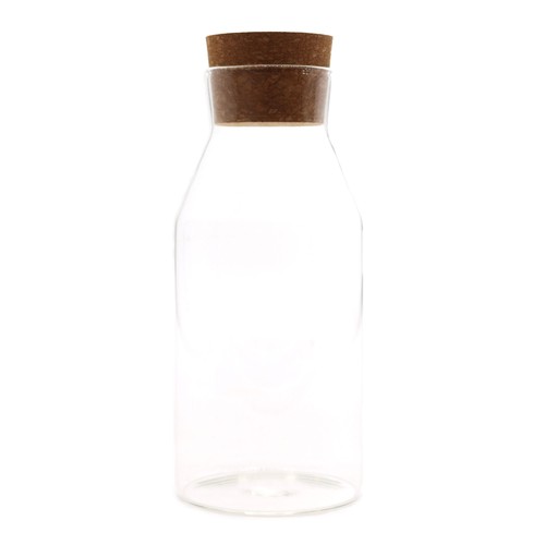Decorative cottage cork glass - cottage,