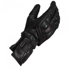 Knox Oulton MK2 Gloves Motorcycle Motorbike - Black / Red