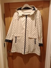 Navy and White Spot Shower