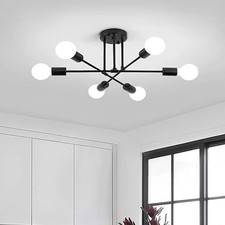 Vintage LED Ceiling Light Chandelier pendant lights Sputnik fitting Bedroom Lamp