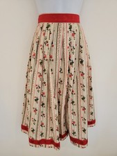 Vintage Skirt Cream Floral