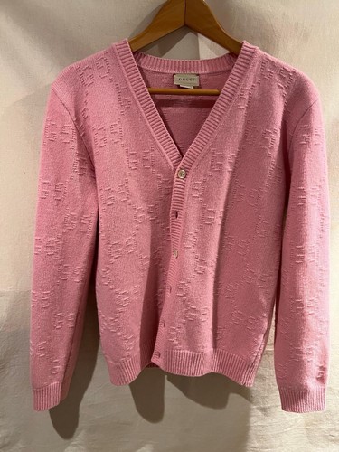 Gucci pink cardigan like - gucci,