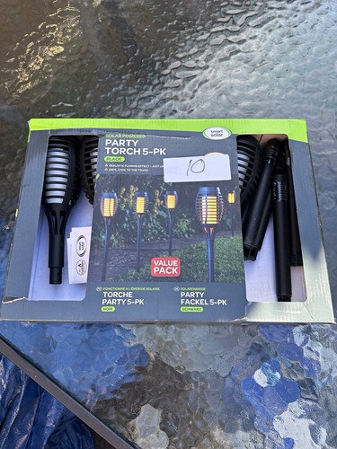 Smart solar party torch pack - smart,