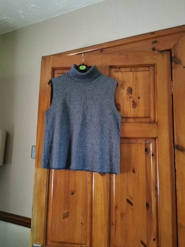 Ladies sleeveless roll neck - ladies,