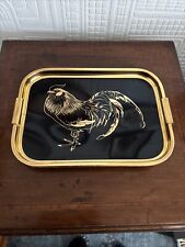 Vintage Woodmet 1950s/60s Drinks Tray With Cock