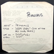 The Primevals ‎– Neon Oven