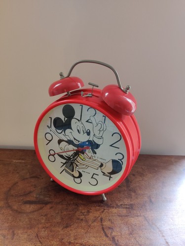 Vintage mickey mouse red - mickey, alarm