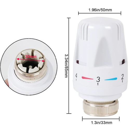 6pack radiator thermostatic - 1/6pack,