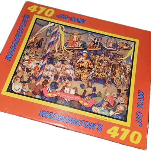 Vintage waddingtons 470 jigsaw - vintage,