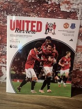 Manchester United V Everton FA Premier League Match Programme 24 November 2025