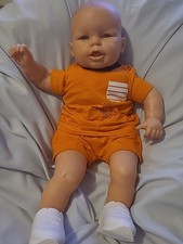 Vintage Famosa Baby Expressions 24" Interactive Doll