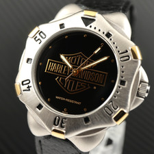 Harley davidson black dial - davidson,