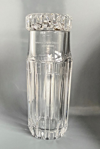 Tiffany crystal bedside - &,