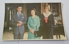 royal wedding souvenir postcard   (eb6
