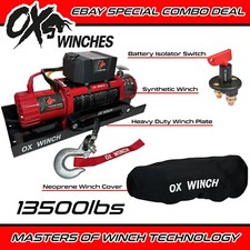 OX ELECTRIC WINCH COMBO DEAL