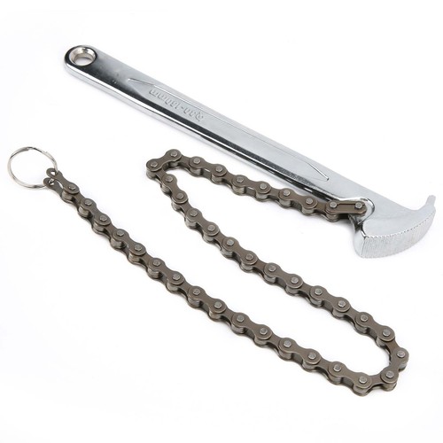 9in chain wrench adjustable - 9in,