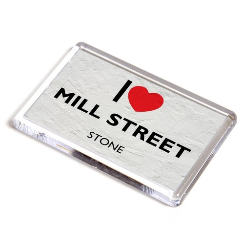 Fridge magnet love - love, mill