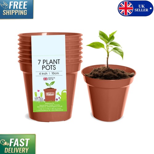Elegant 10cm terracotta garden - 10cm,
