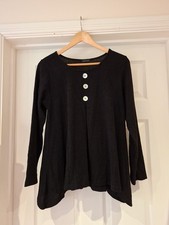 LUCA VANUCCI Black Jumper