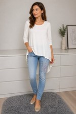 Cream Tunic Olavoga Size M