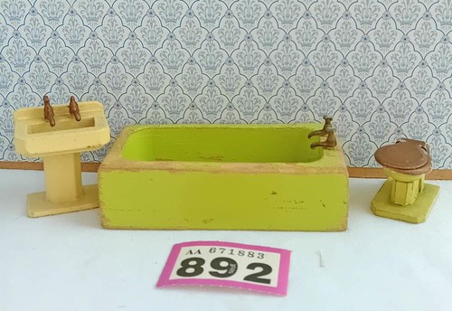 Vintage dol toi green bathroom - dol-toi,